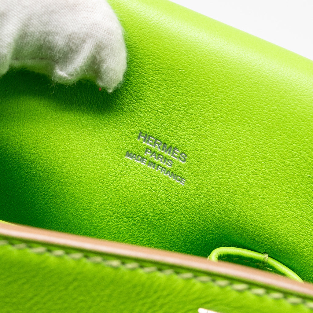 HERMES JYPSIERE 28 SWIFT KIWI SHW