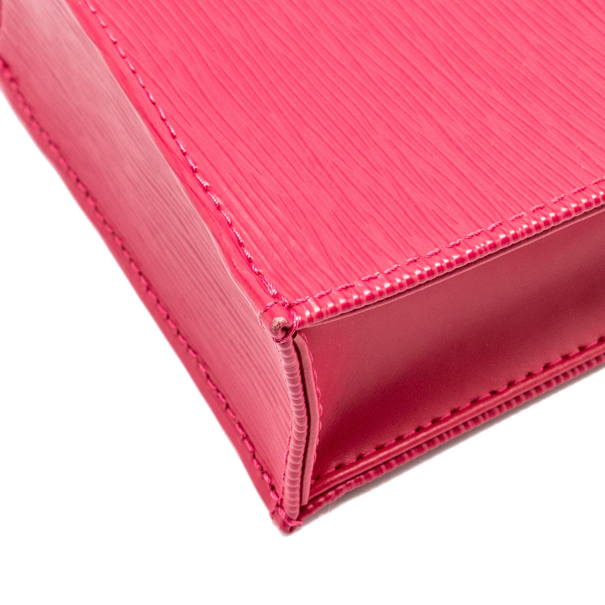LOUIS VUITTON PETIT SAC PLAT EPI ROSE PONDICHERRY SHW