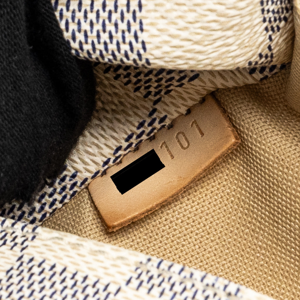 LOUIS VUITTON TOTE BAG DAMIER AZUR GHW
