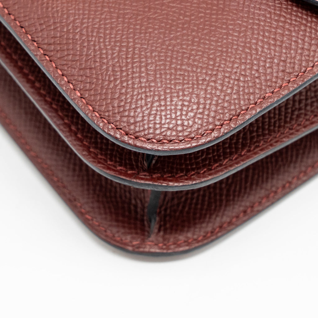HERMES CONSTANCE MINI EPSOM ROUGH H GHW