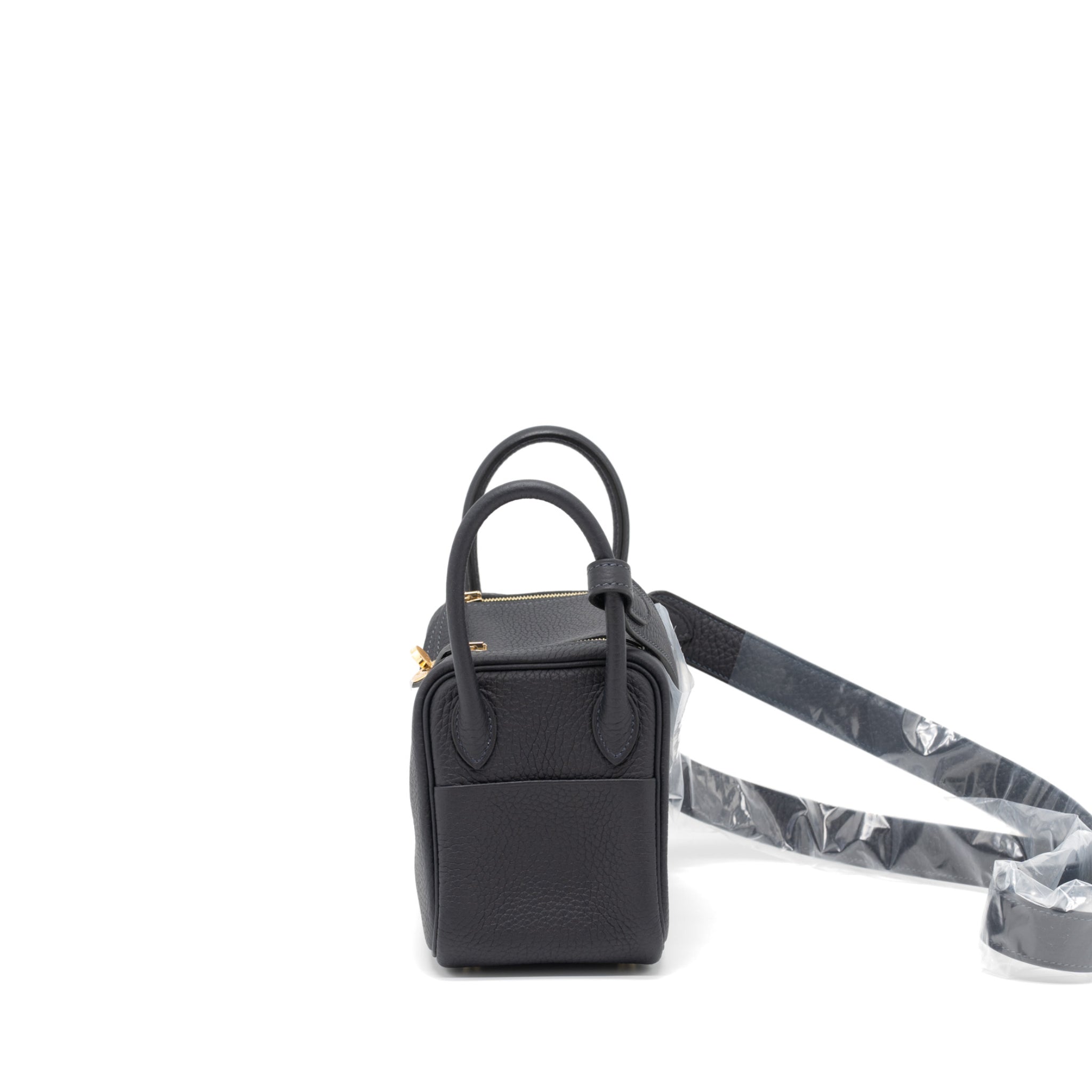 HERMES MINI LINDY CLEMENCE 3Y CABAN GHW