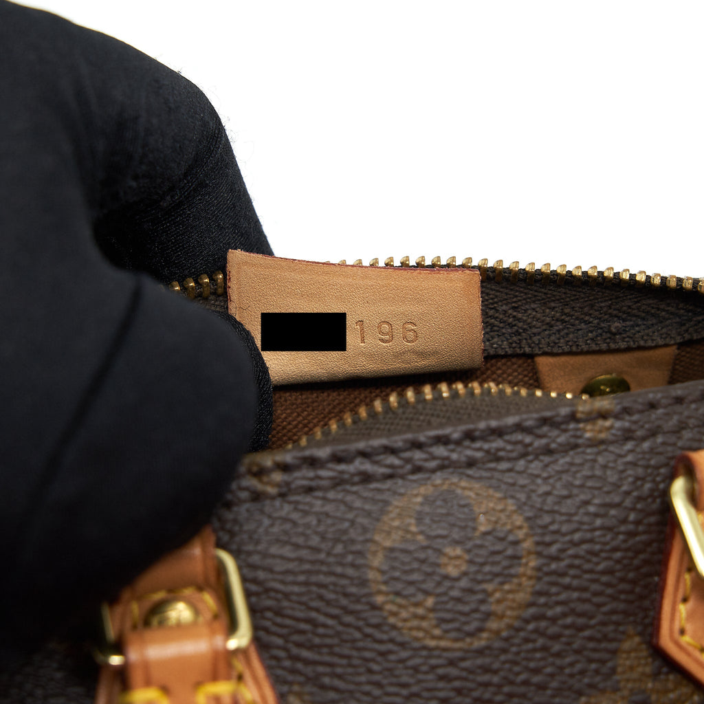 LOUIS VUITTON NANO SPEEDY MONOGRAM