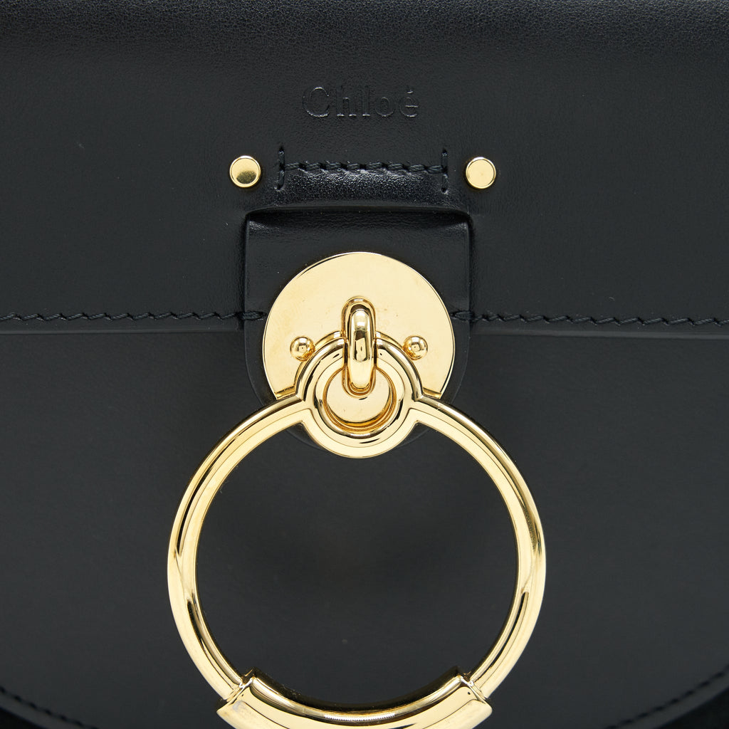 CHLOE TESS CROSSBODY BAG IN BLACK