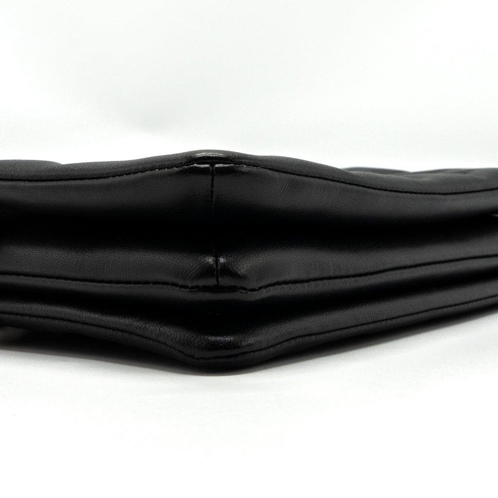 LOUIS VUITTON POCHETTE COUSSIN LAMBSKIN BLACK GHW