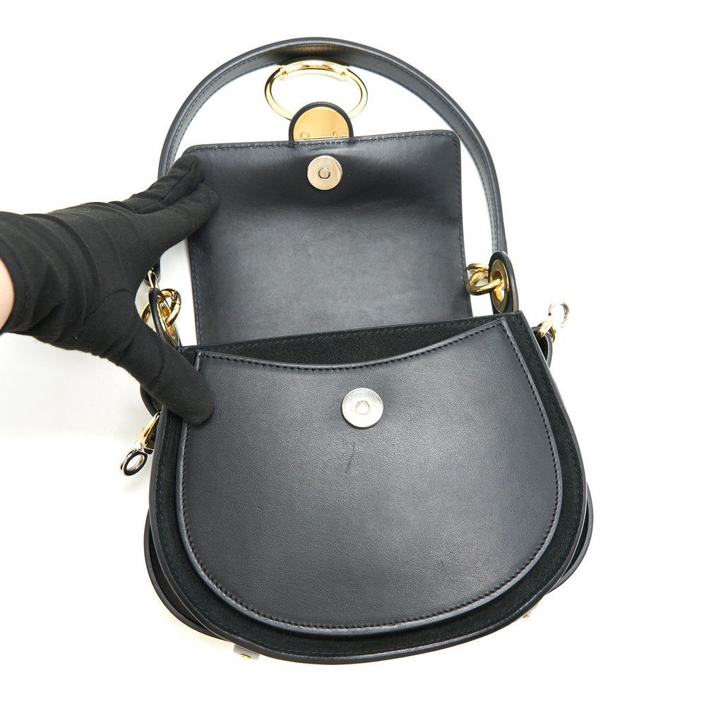 CHLOE TESS CROSSBODY BAG IN BLACK
