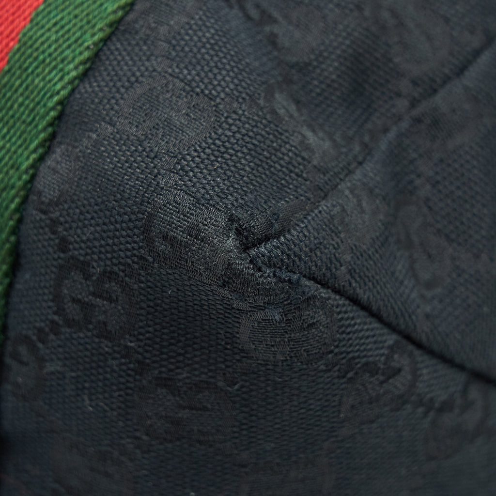GUCCI TOTE FABRIC GG SUPREME BLACK