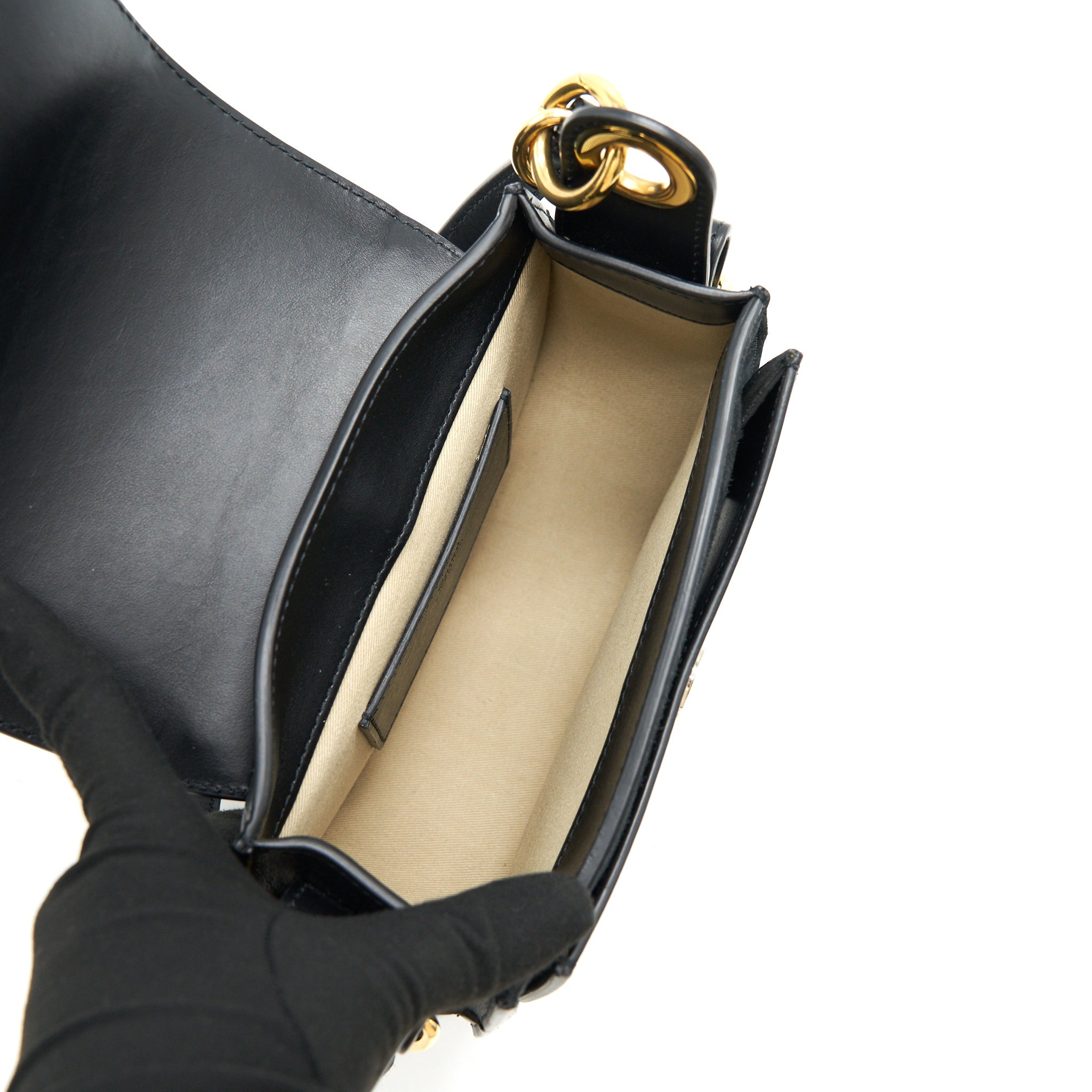 CHLOE TESS CROSSBODY BAG IN BLACK