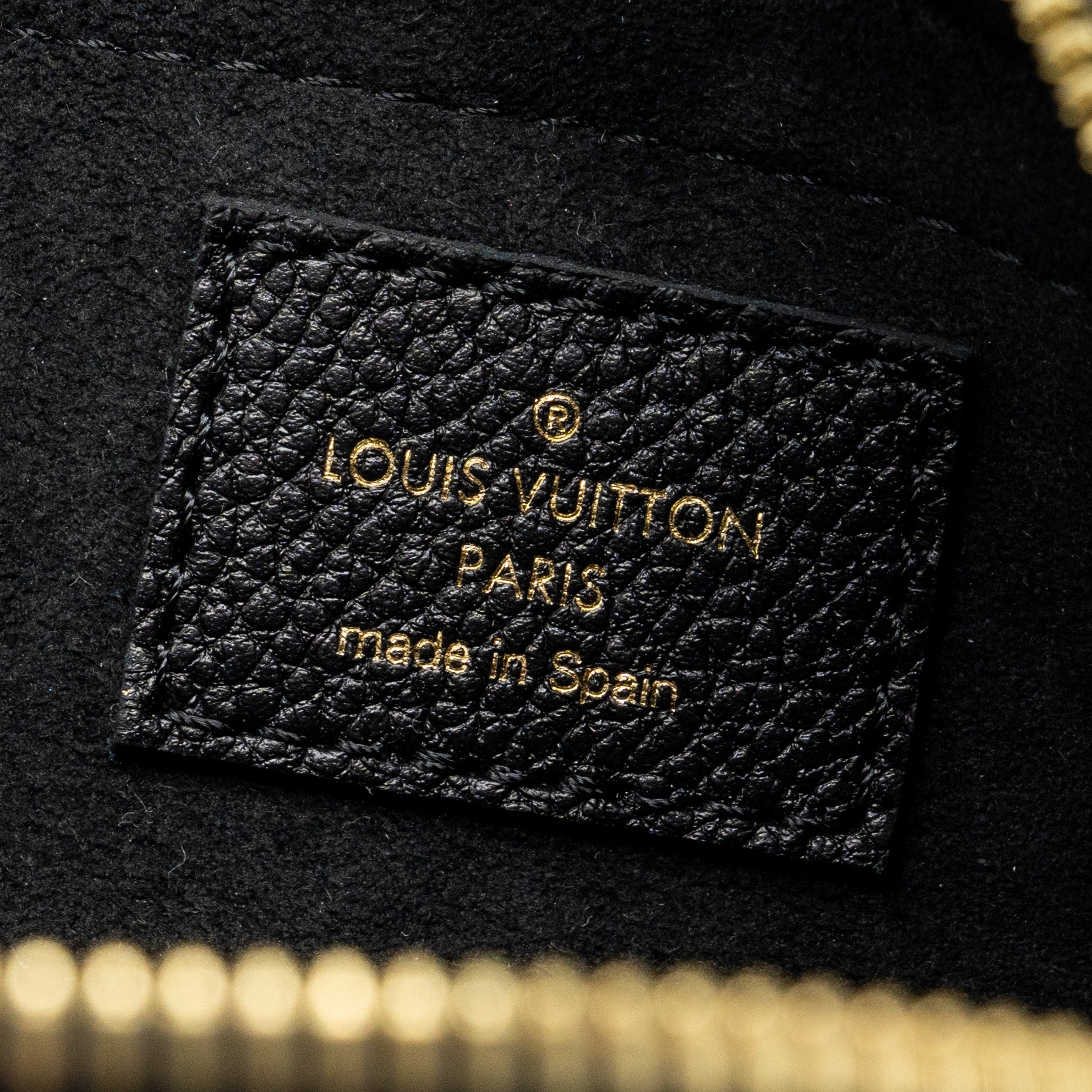 LOUIS VUITTON SPEEDY 20 BANDOULIERE MONOGRAM EMPREINTE BLACK GHW
