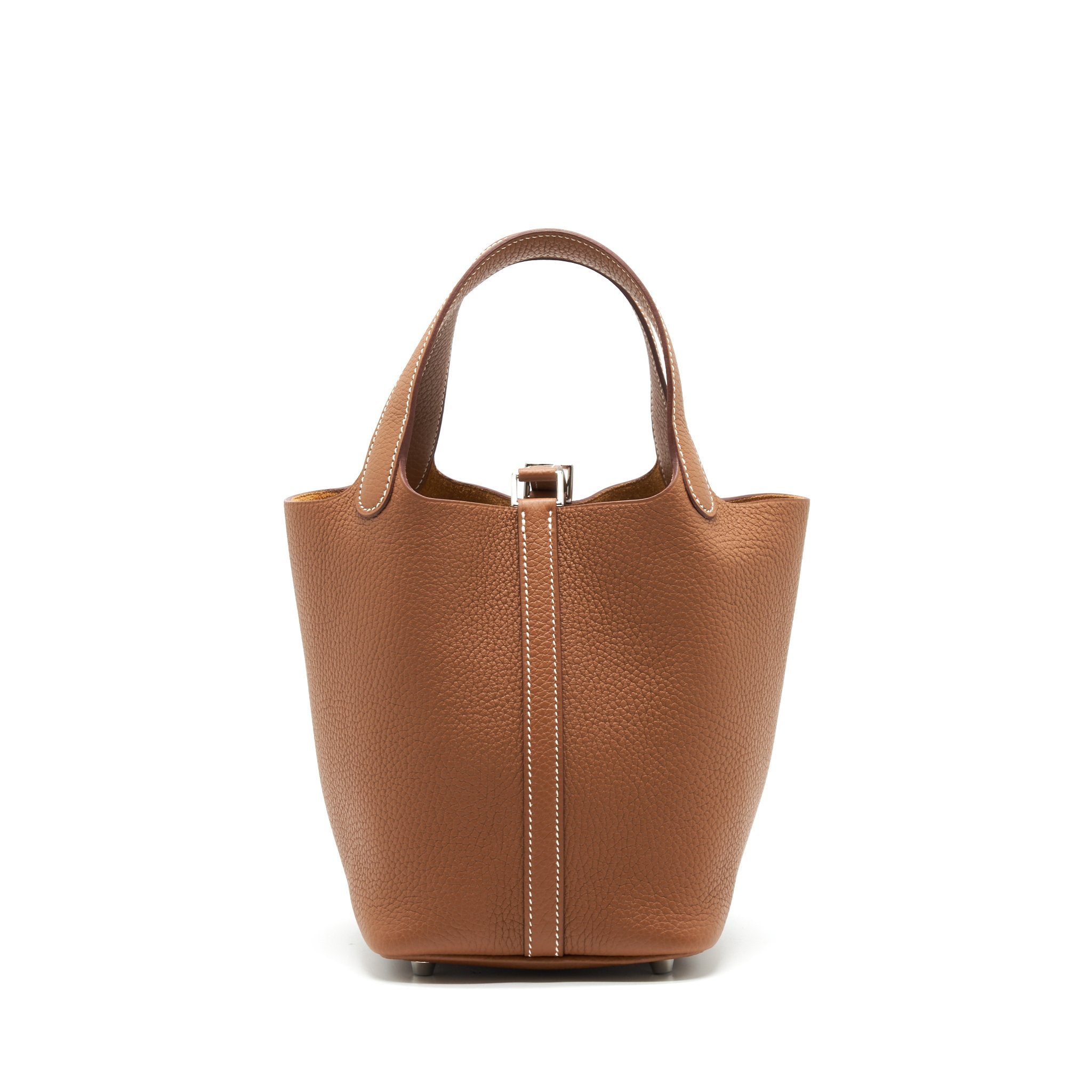 HERMES PICOTIN 18 LOCK BAG GOLD SHW