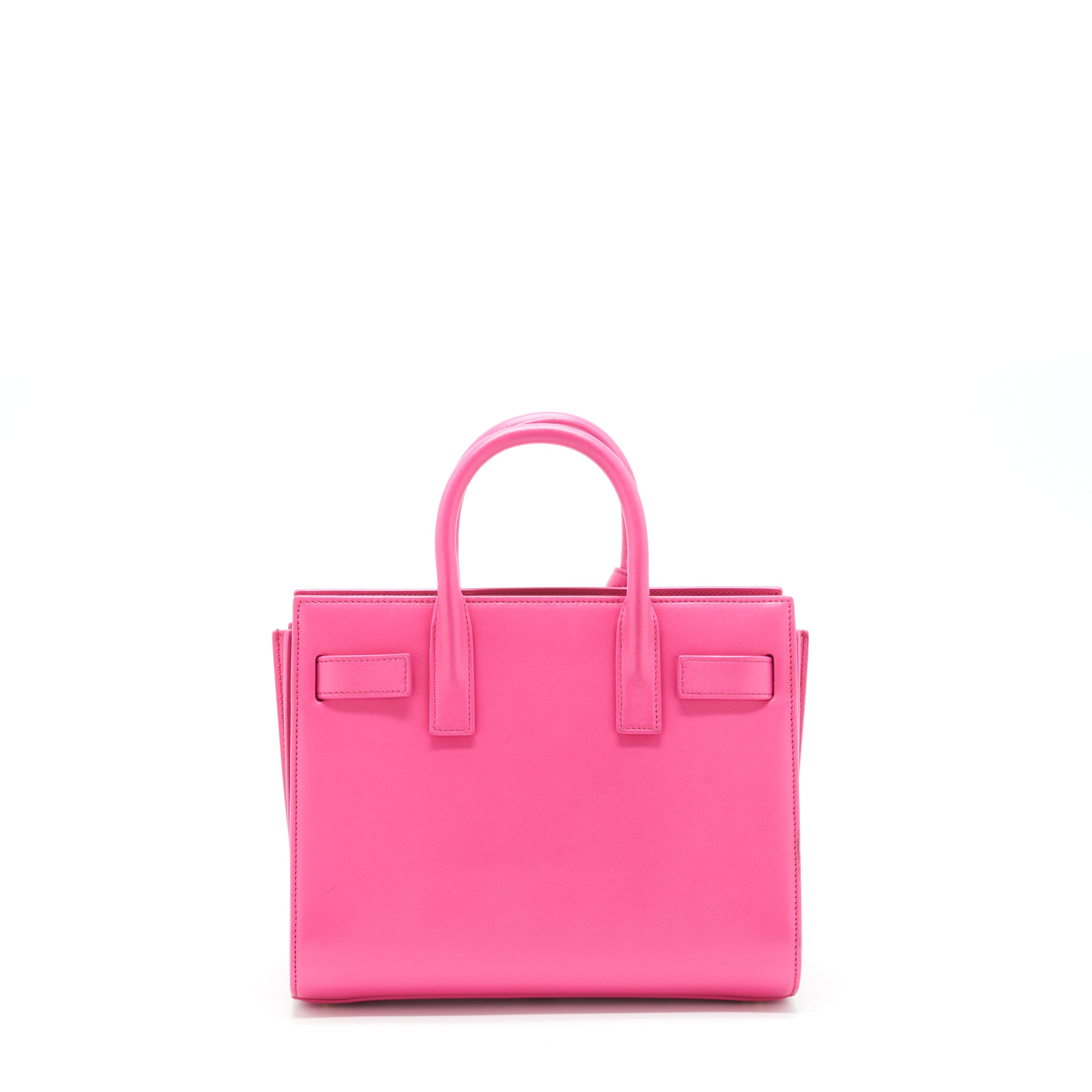 SAINT LAURENT/YSL NANO SAC DE JOUR NANO CALFSKIN PINK GHW