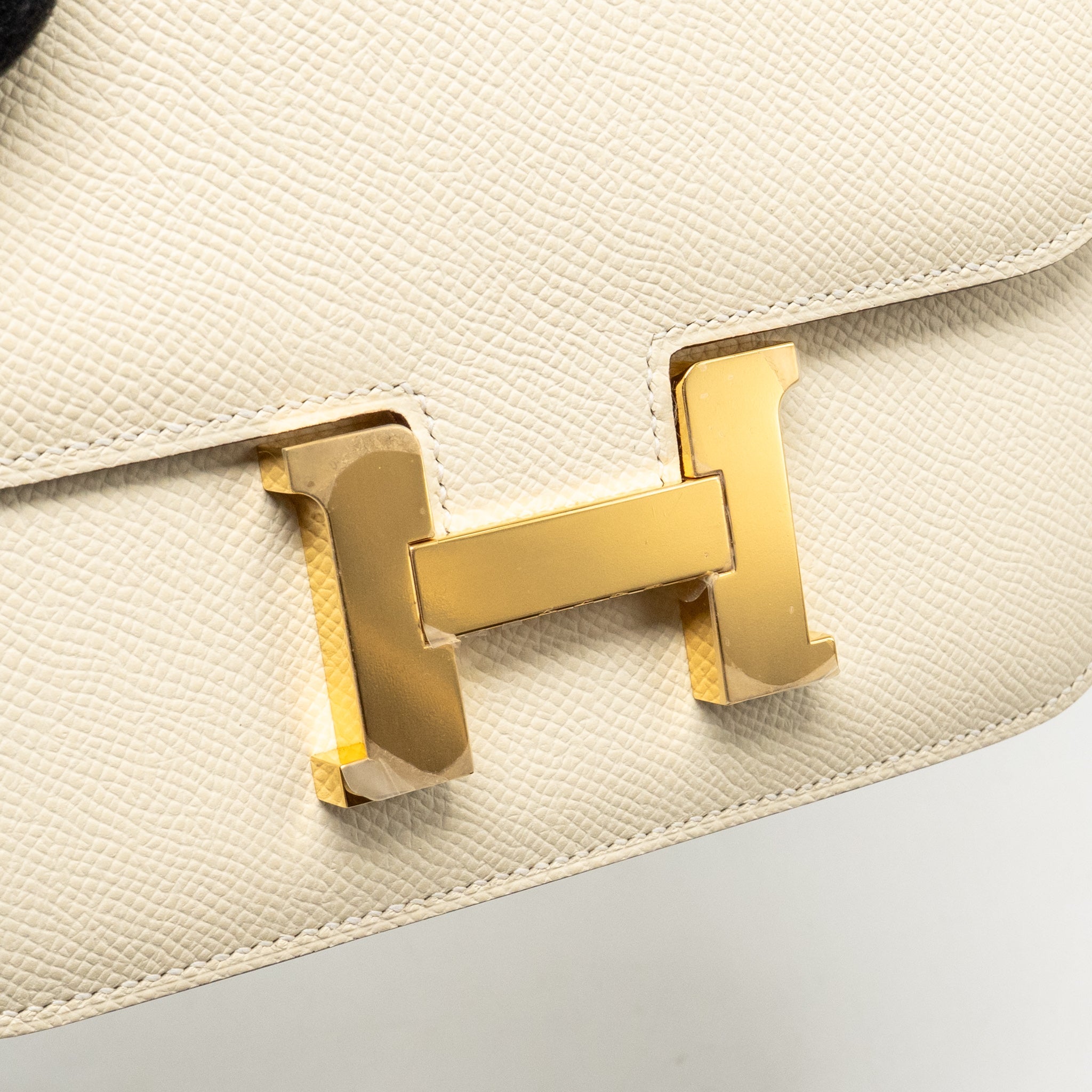 HERMES MINI CONSTANCE EPSOM NATA GHW