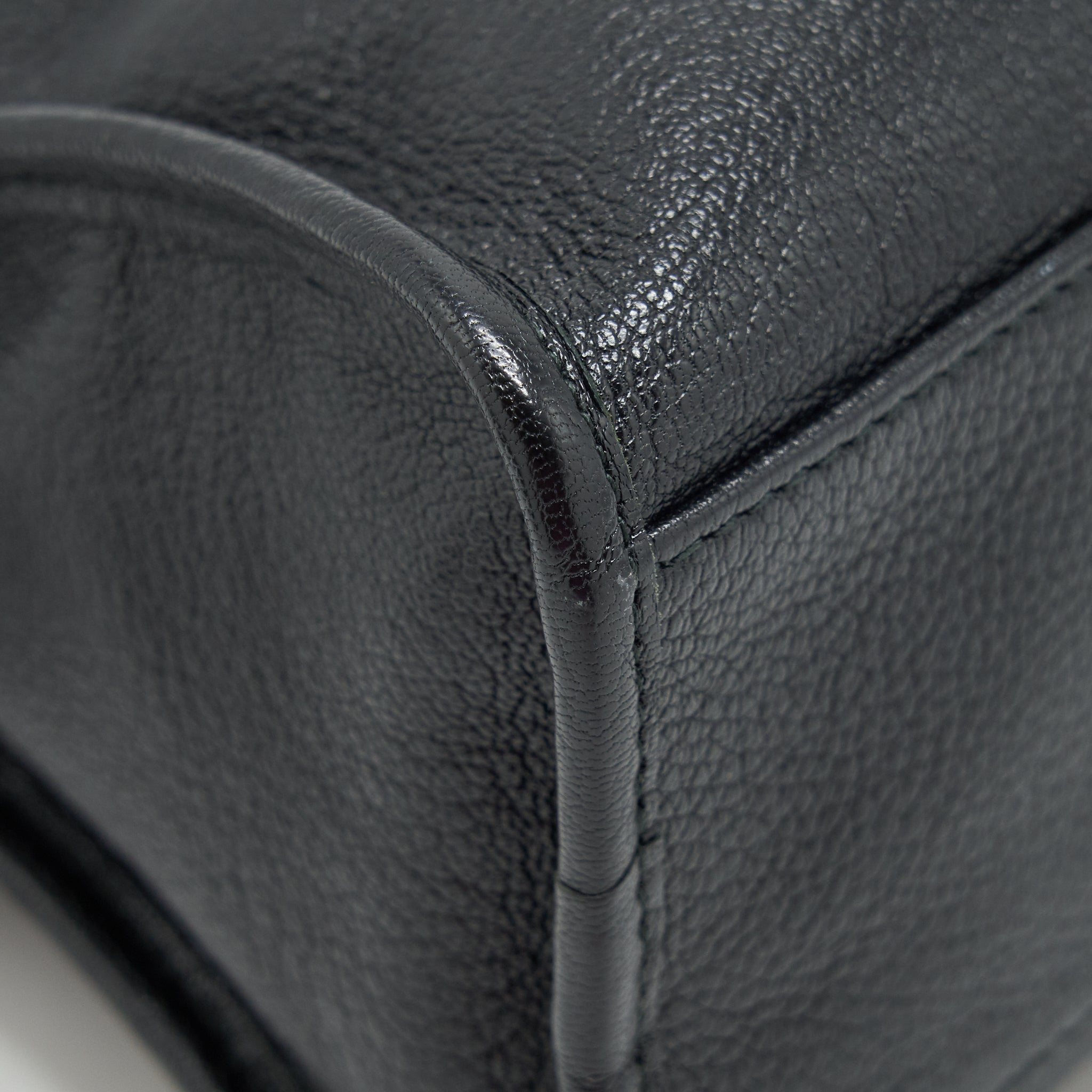 BALENCIAGA METALLIC EDG CITY S BAG BLACK GHW