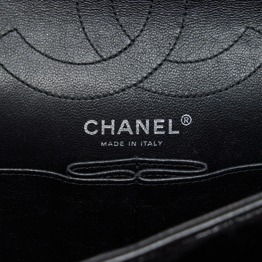 CHANEL 2.55 226 REISSUE AGED CALFSKIN SO BLACK