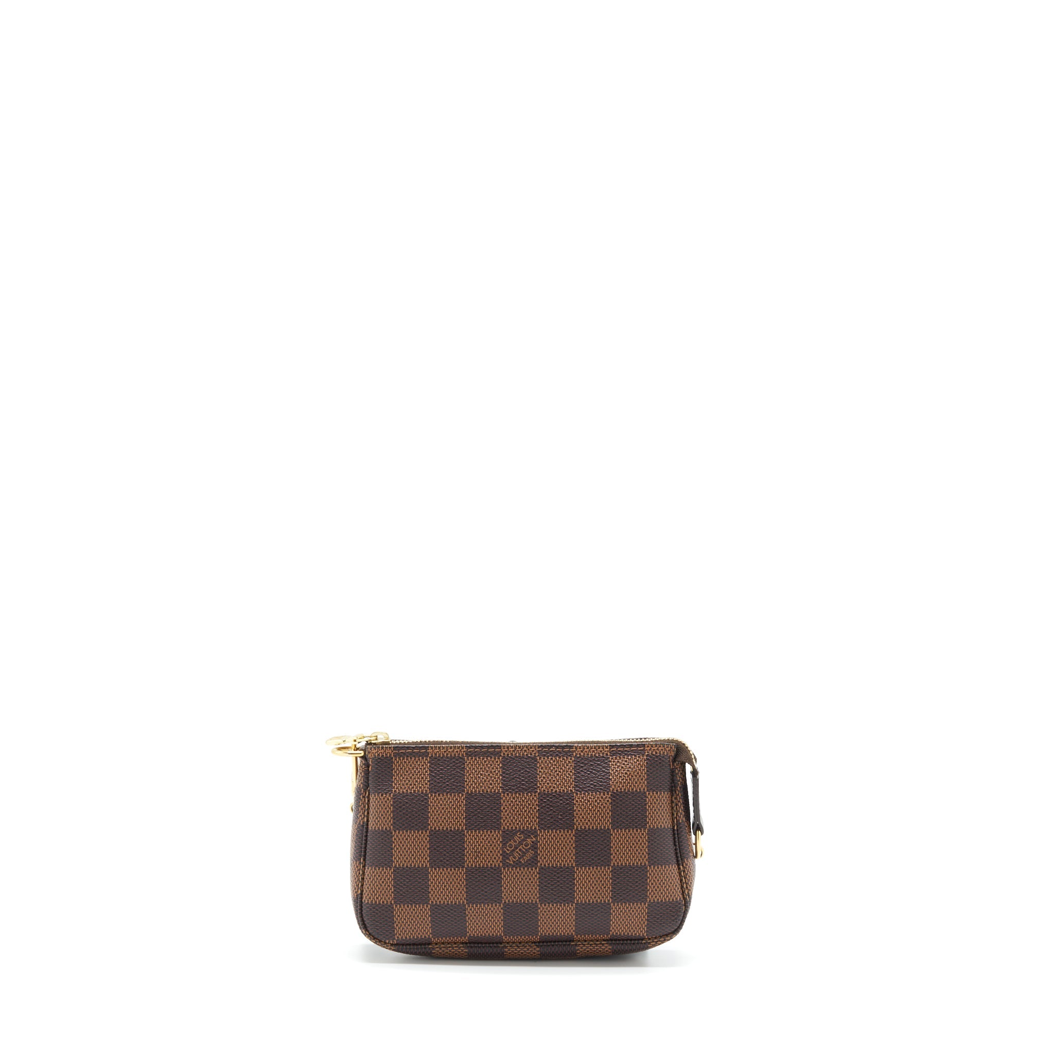 LOUIS VUITTON MINI POCHETTE DAMIER EBENE GHW
