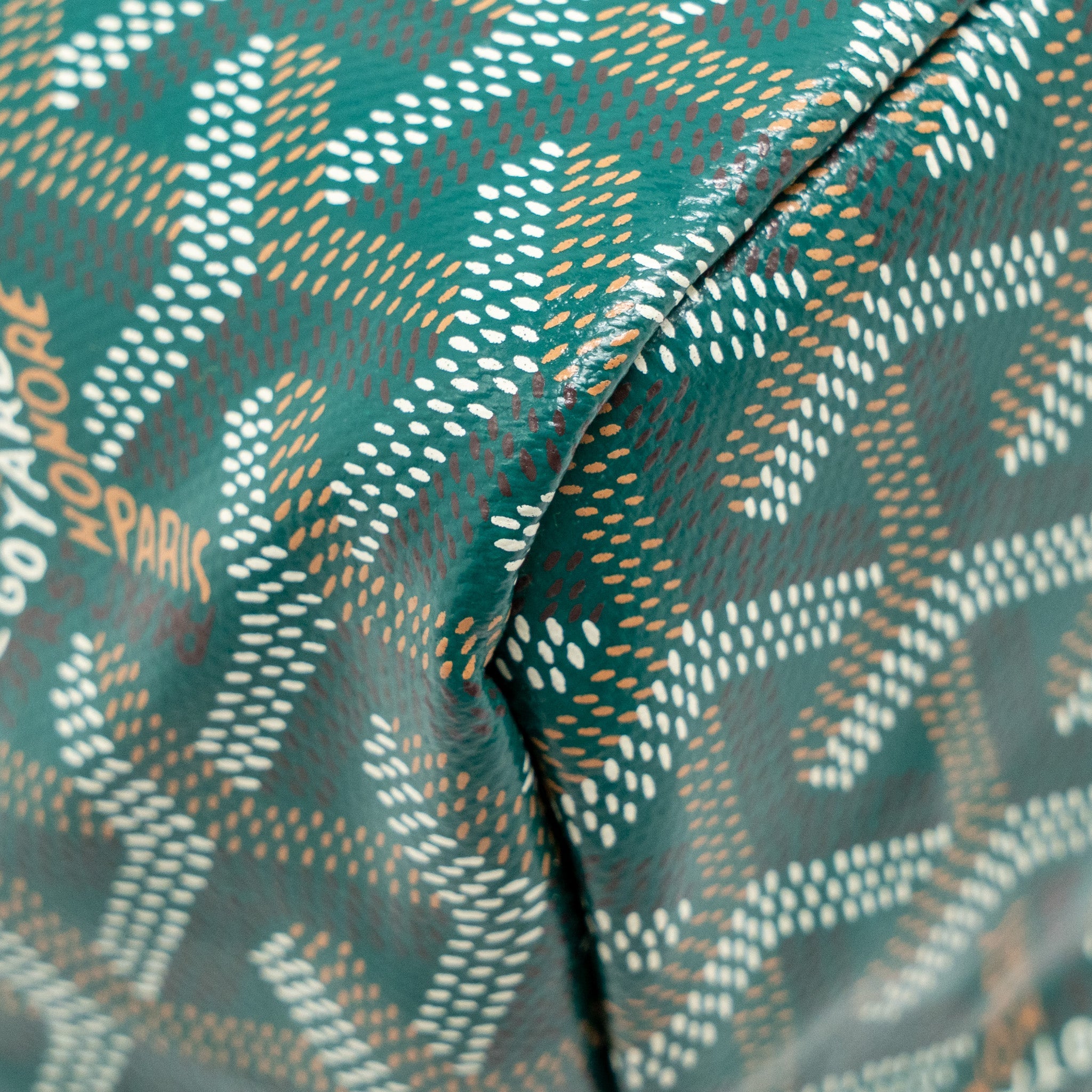 GOYARD BOHEME HOBO BAG GOYARDINE CANVAS GREEN SHW