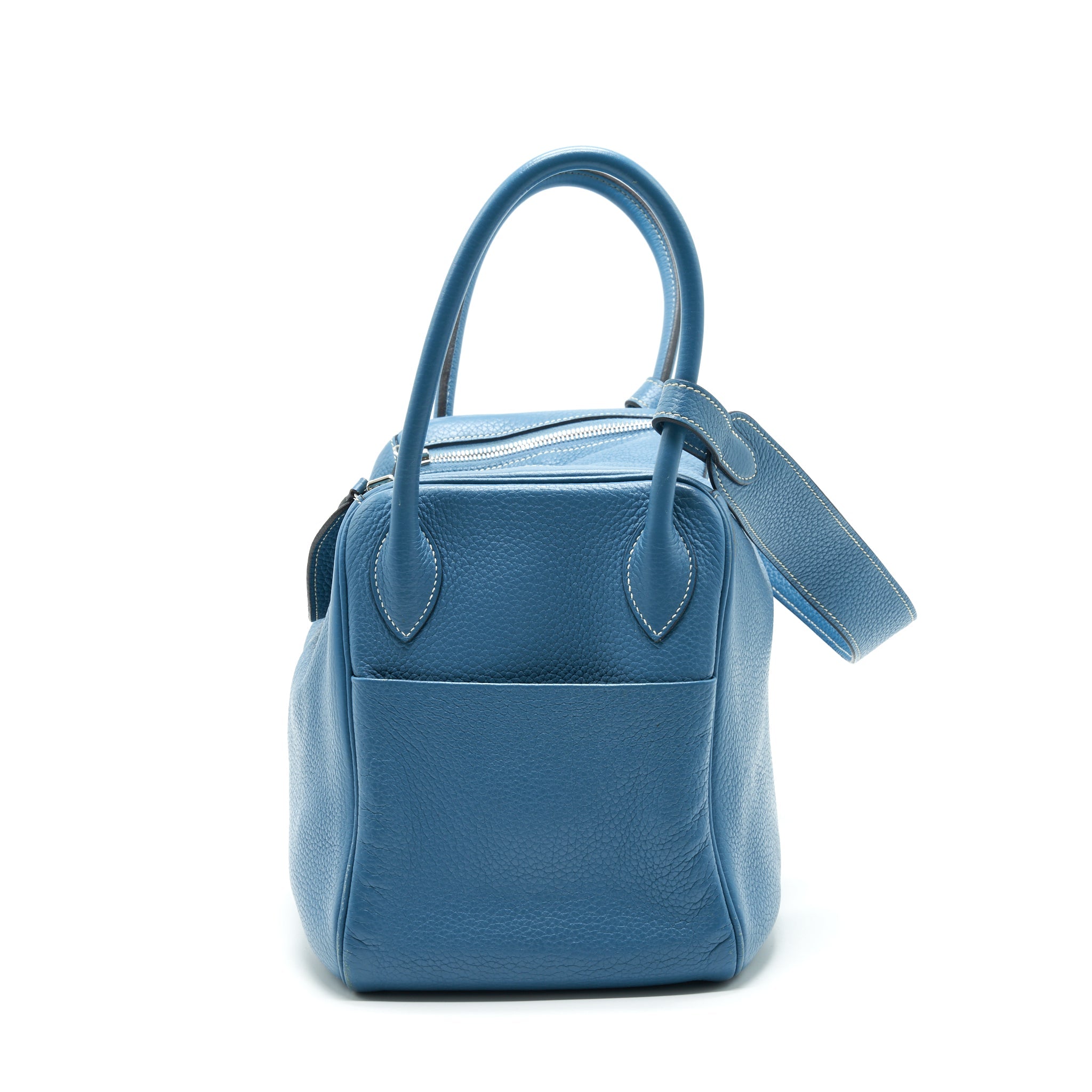 HERMES LINDY 34 BLUE JEAN SHW