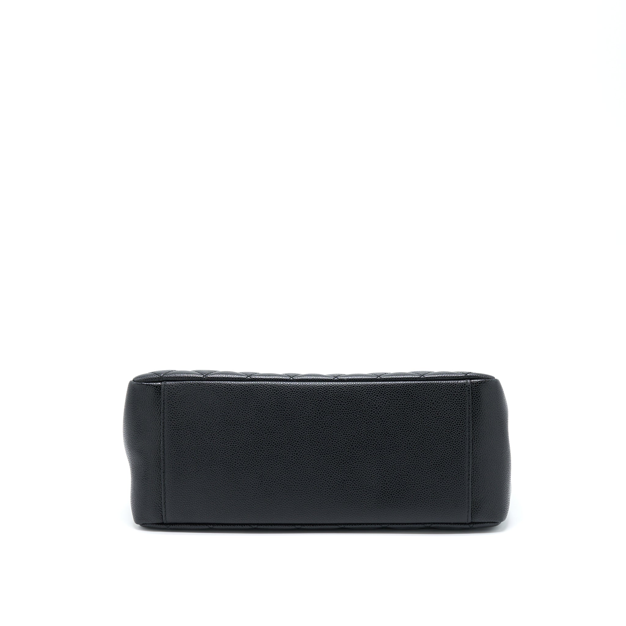 CHANEL GRAND SHOPPING TOTE BAG CAVIAR BLACK GHW