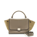 CELINE TRAPEZE BAG CALFSKIN GREY SHW