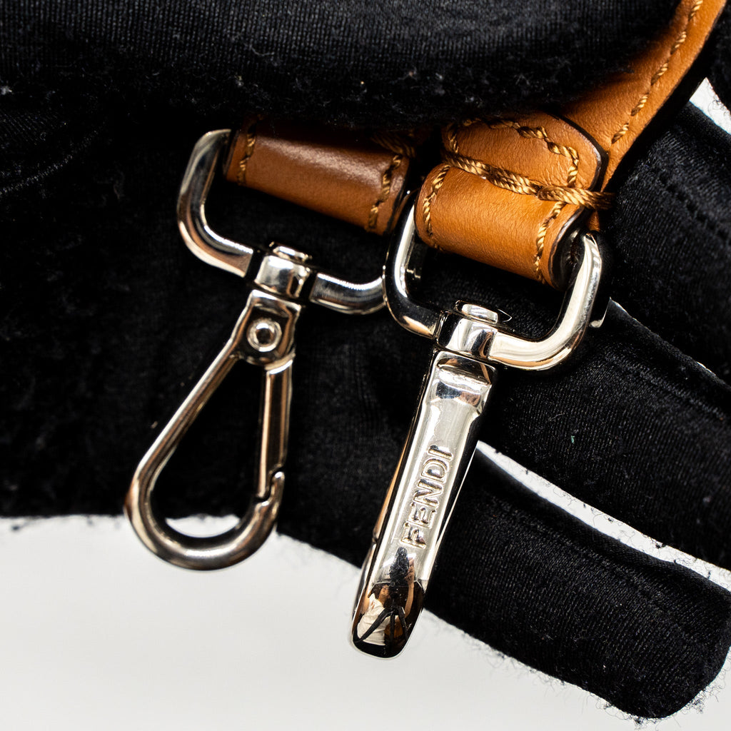 FENDI DOTCOM BAG CALFSKIN BROWN SHW