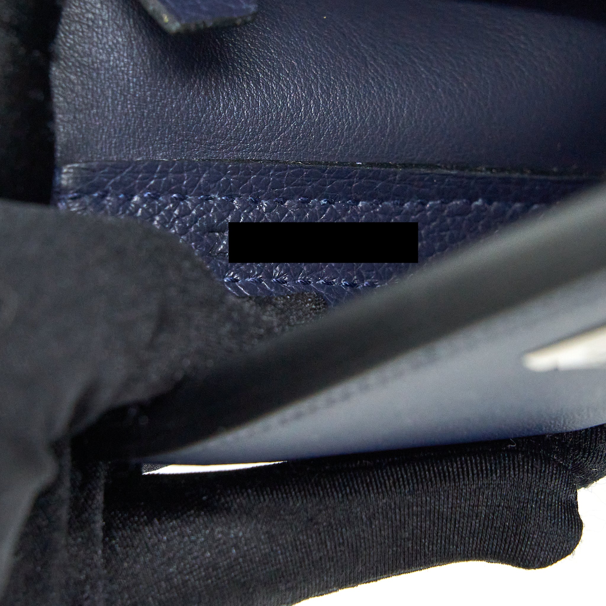 HERMES MINI 24/24 2424-21 BAG SWIFT BLUE NUIT/BLUE NAVY SHW