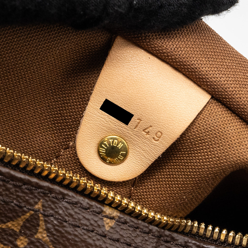 LOUIS VUITTON SPEEDY BANDOULIERE 30 MONOGRAM CANVAS GHW