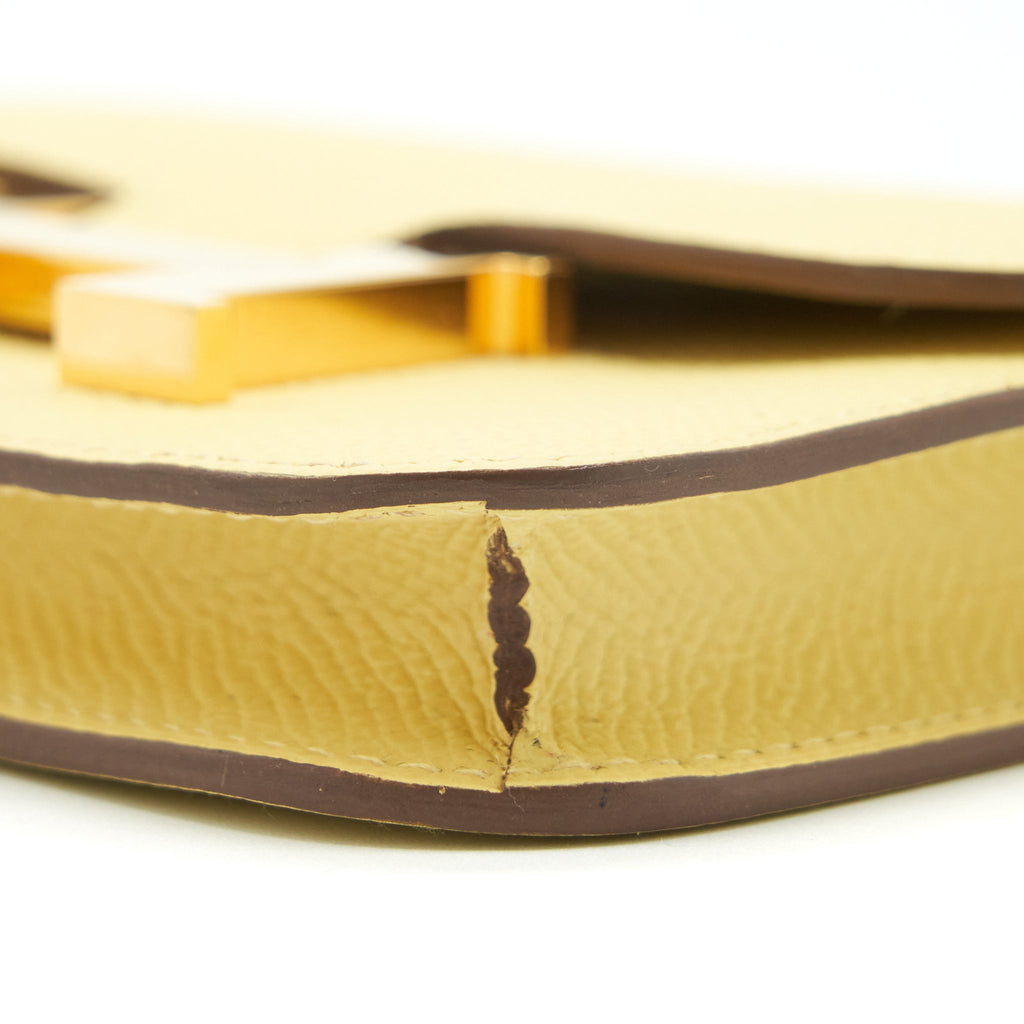 HERMES CONSTANCE SLIM EPSOM JAYNE POUSSIN GHW