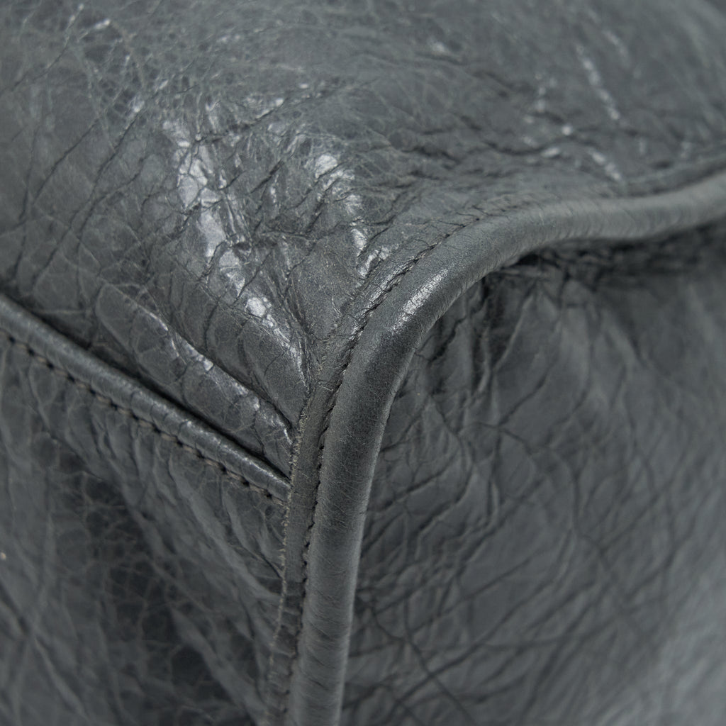 BALENCIAGA CLASSIC CITY BAG GREY GHW