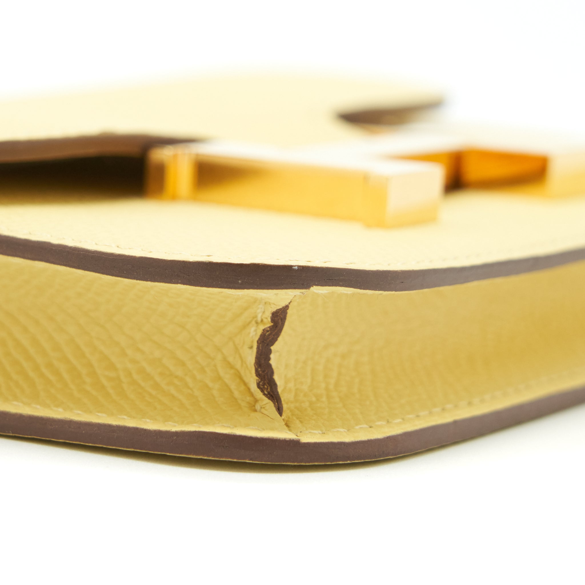 HERMES CONSTANCE SLIM EPSOM JAYNE POUSSIN GHW