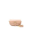 DIOR BOBBY EAST-WEST BAG BOX CALFSKIN LIGHT PINK GHW
