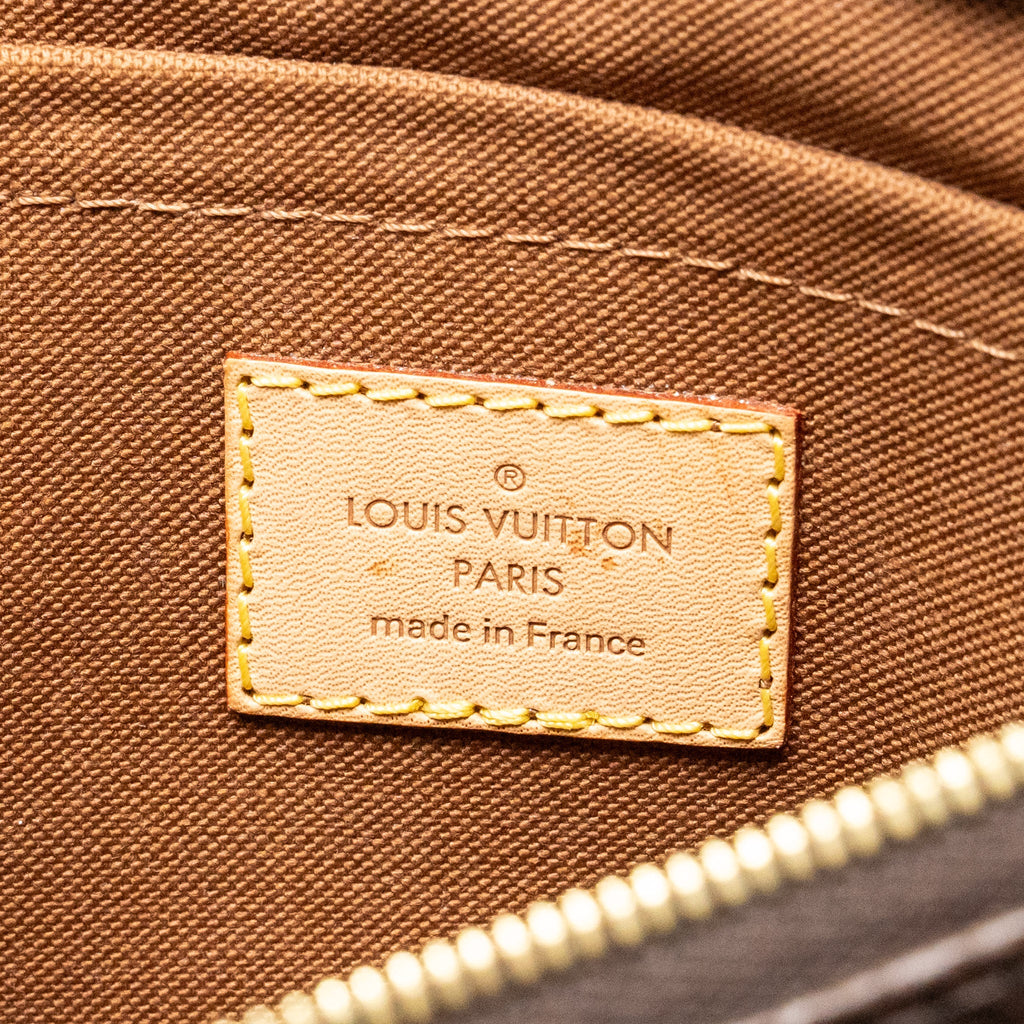 LOUIS VUITTON MY LV WORLD TOUR MULTI POCHETTE ACCESSORIES KHAKI STRAP MONOGRAM CANVAS GHW
