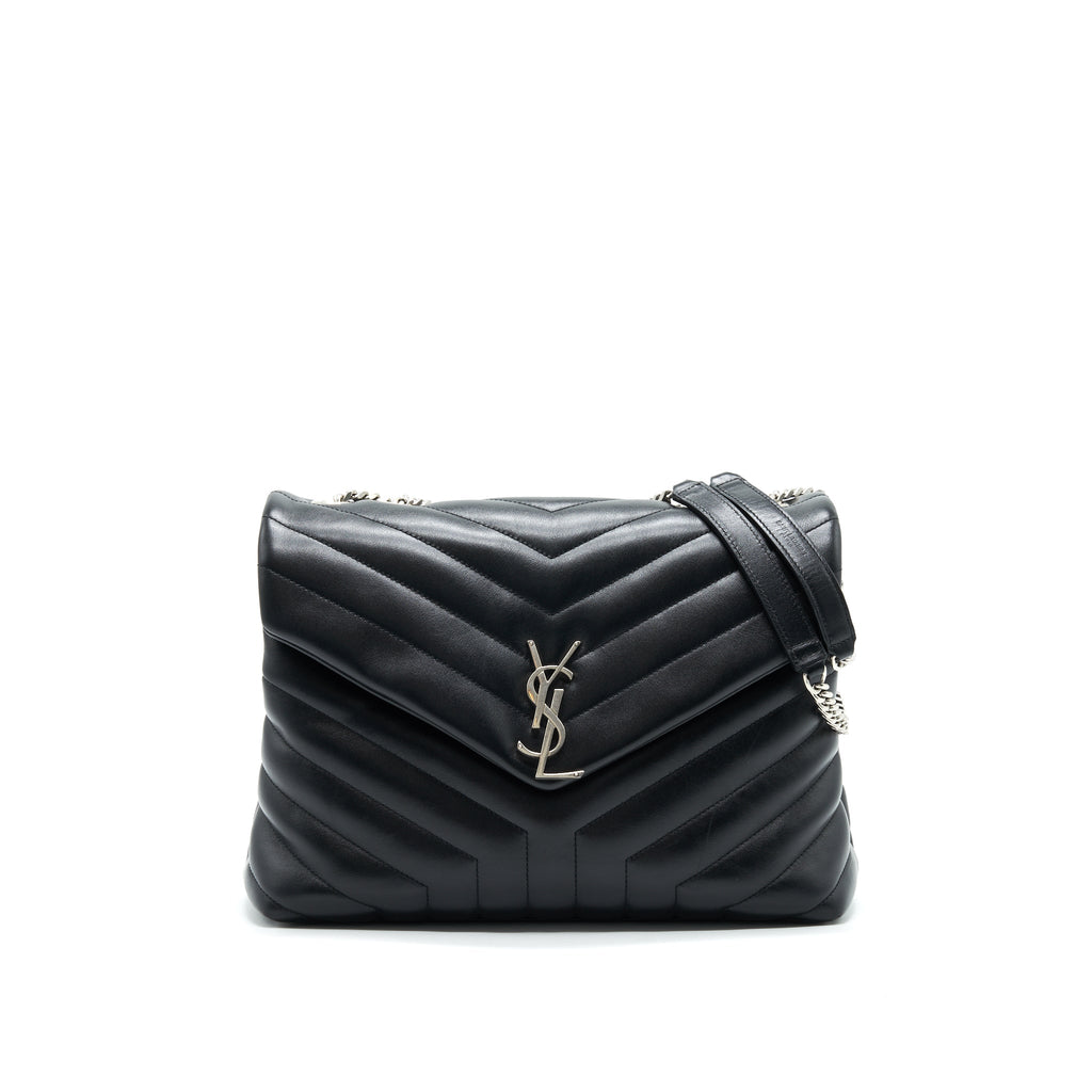 SAINT LAURENT / YSL LOU LOU IN BLACK SHW