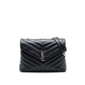 SAINT LAURENT / YSL LOU LOU IN BLACK SHW