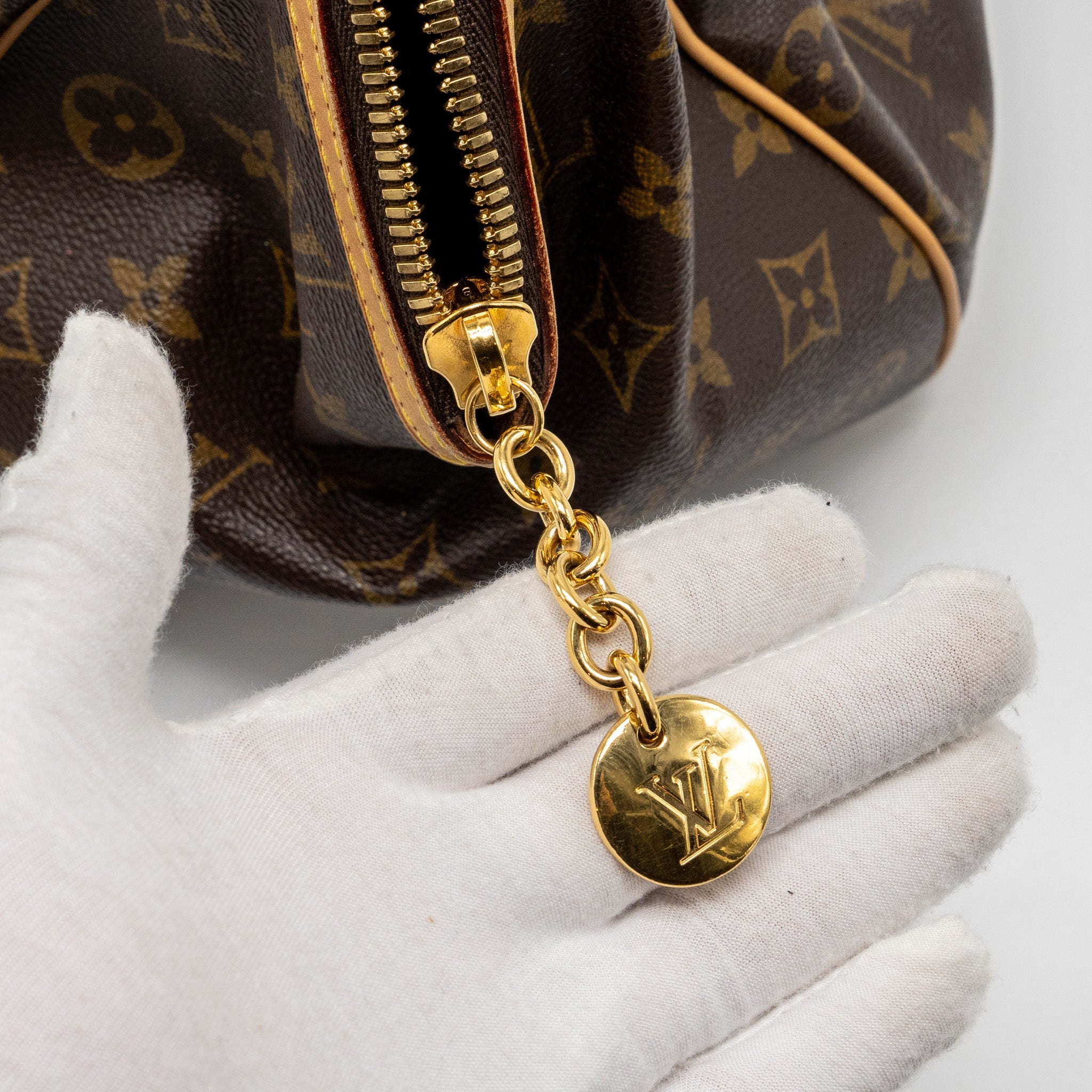 LOUIS VUITTON TIVOLI GM BAG MONOGRAM CANVAS GHW