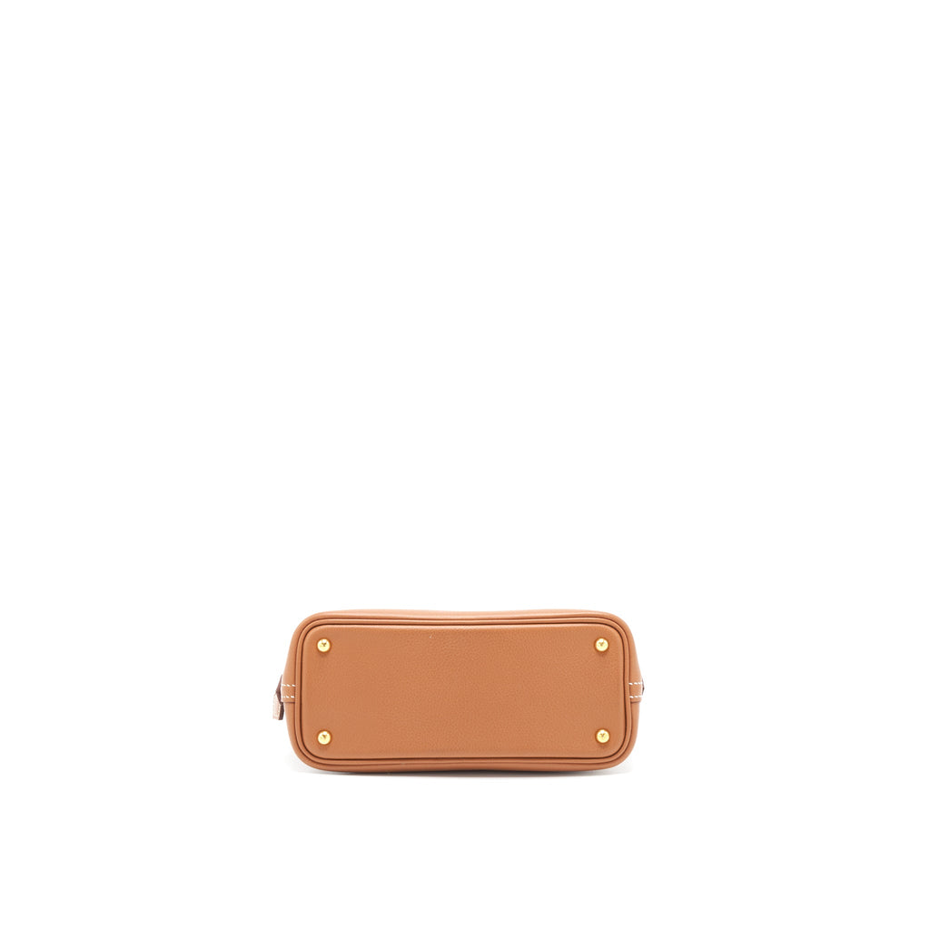 HERMES MINI BOLIDE EVERCOLOR GOLD GHW