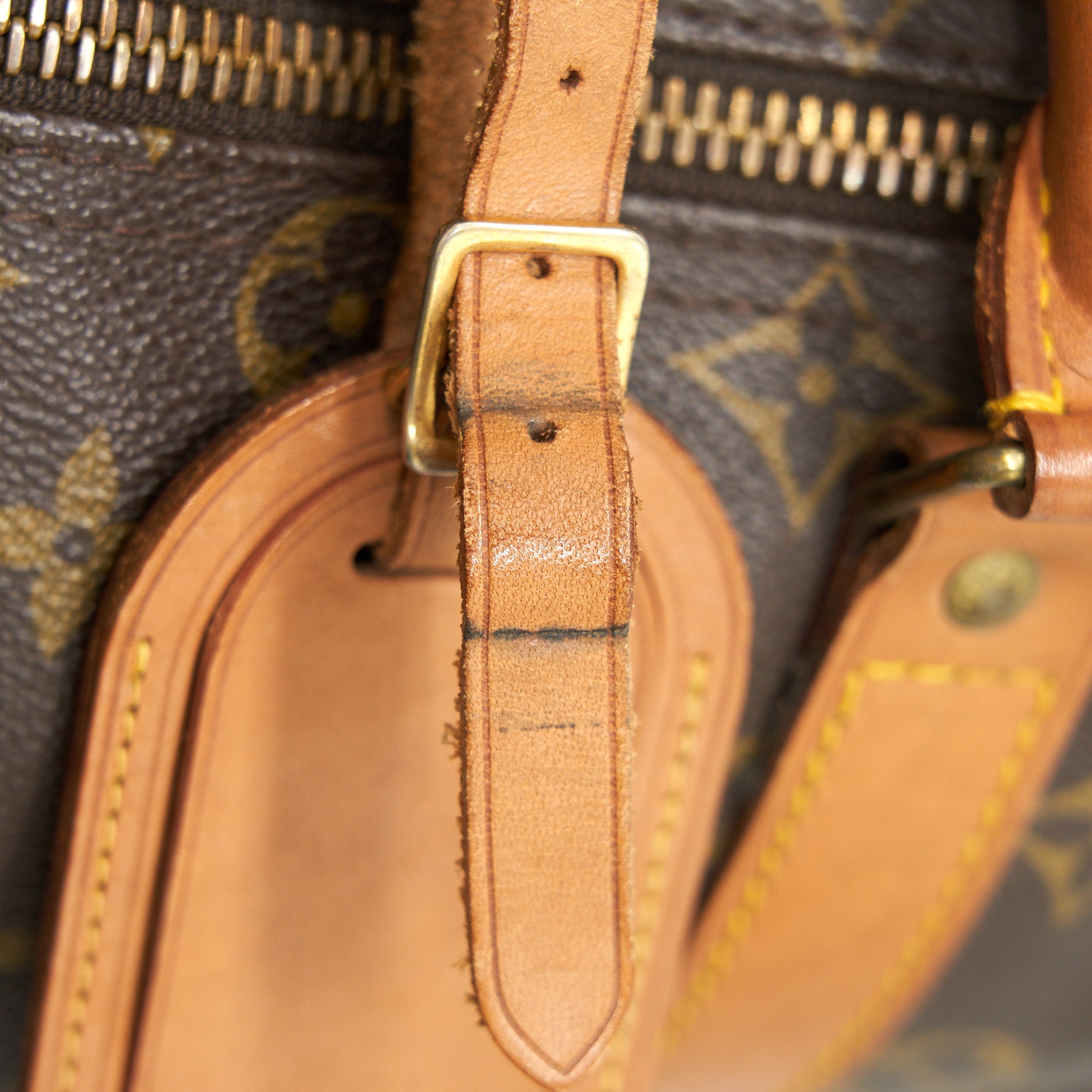 LOUIS VUITTON VINTAGE KEEPALL 45 MONOGRAM CANVAS