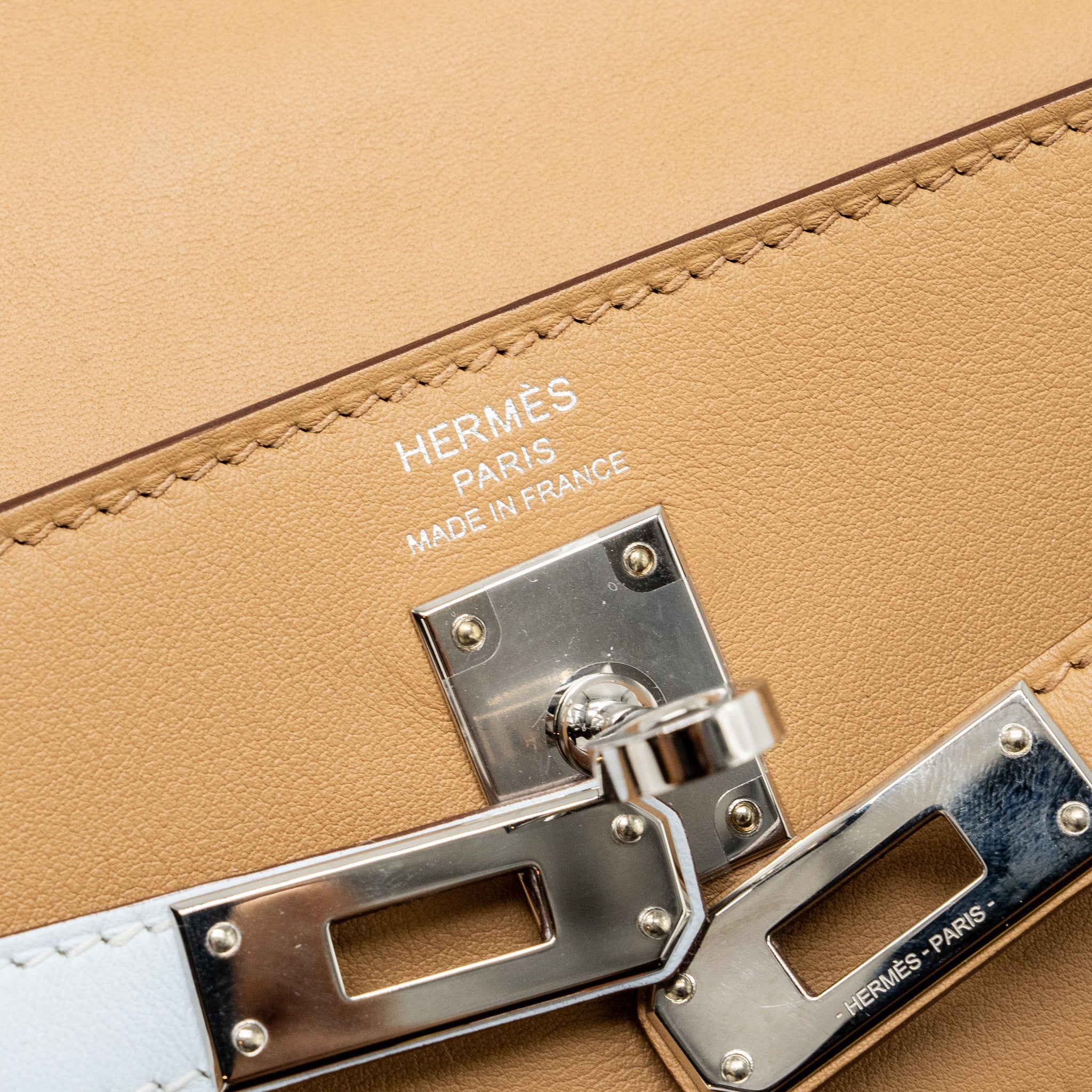 HERMES KELLY 25 COLORMATIC SWIFT CHAI / BLUE BRUME / LIME / MAUVE SYLVESTRE SHW
