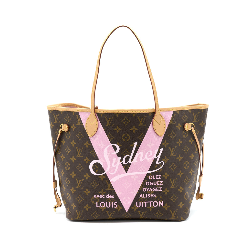 LOUIS VUITTON NEVERFULL MM SYDNEY LIMITED EDITION GHW