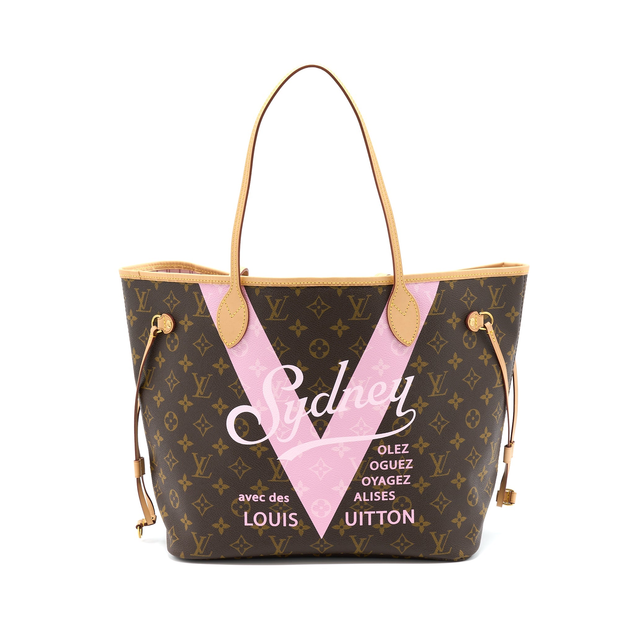 LOUIS VUITTON NEVERFULL MM SYDNEY LIMITED EDITION GHW