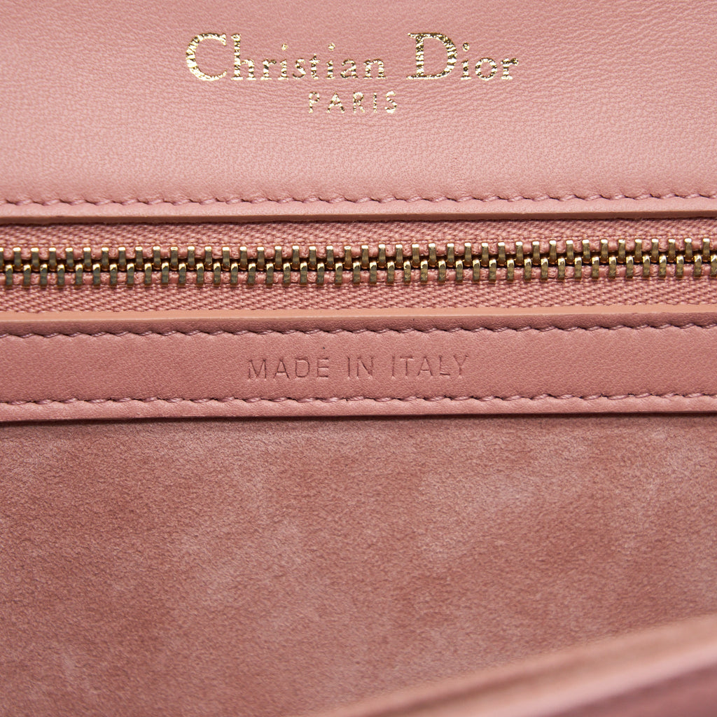 DIOR SMALL DIORAMA BAG LAMBSKIN PINK LGHW