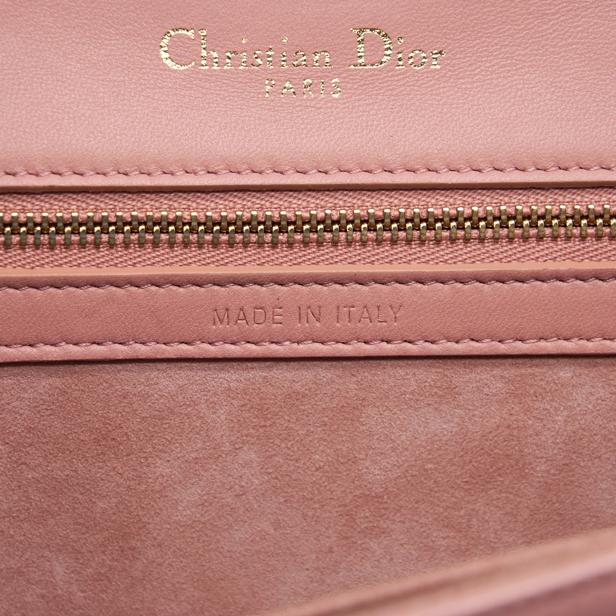 DIOR SMALL DIORAMA BAG LAMBSKIN PINK LGHW