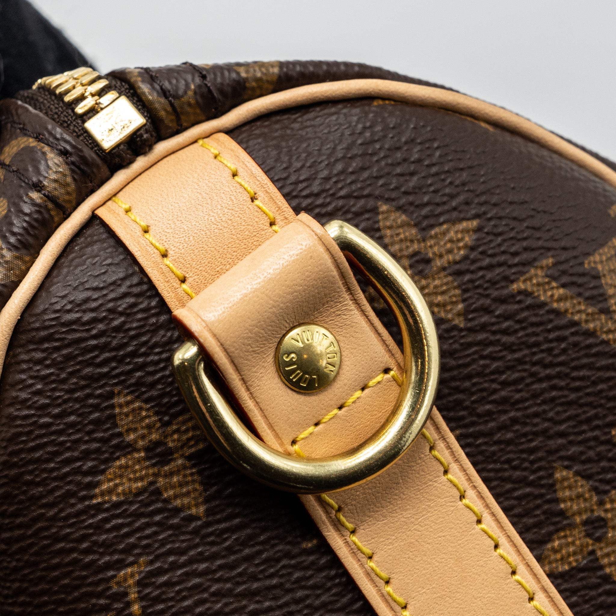 LOUIS VUITTON SPEEDY BANDOULIERE 25 MONOGRAM CANVAS GHW