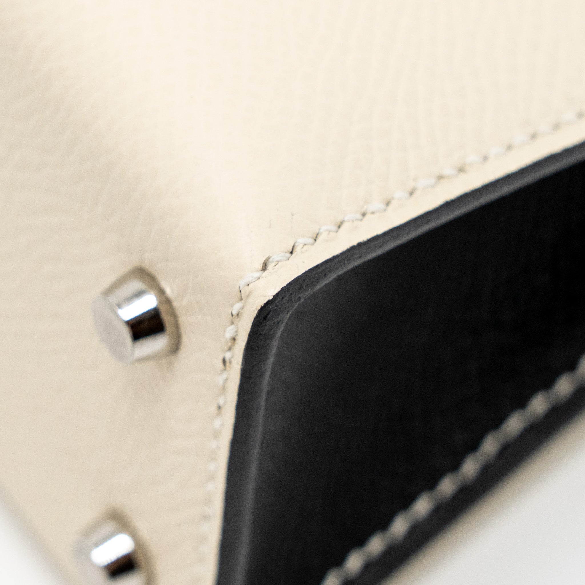 HERMES MINI KELLY II EPSOM CRAIE / BLACK SHW