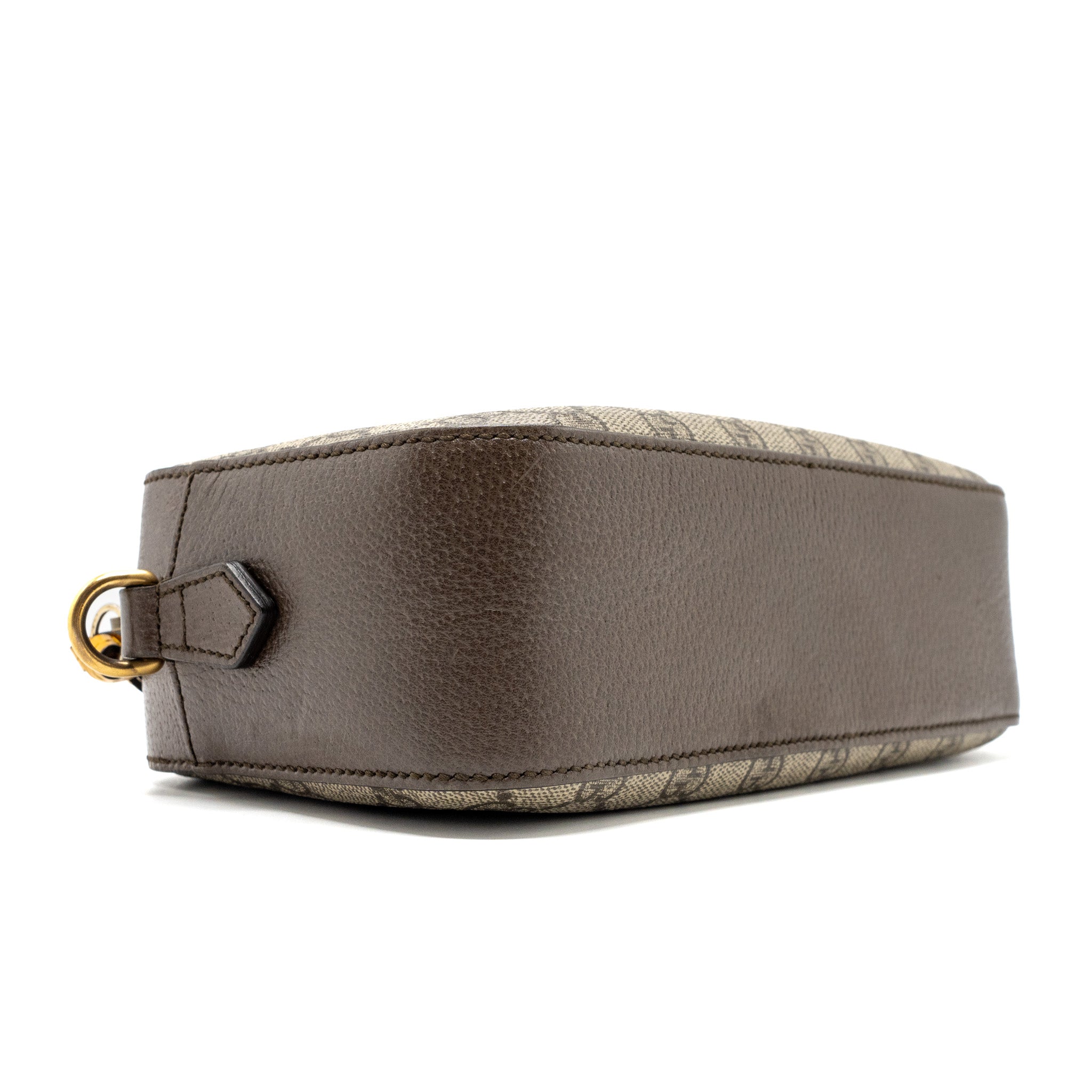 GUCCI GG SUPREME CAMERA BAG CANVAS/ LEATHER GHW