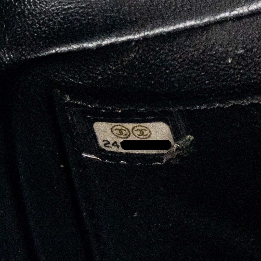 CHANEL FILIGREE FLAP BAG CAVIAR BLACK GHW