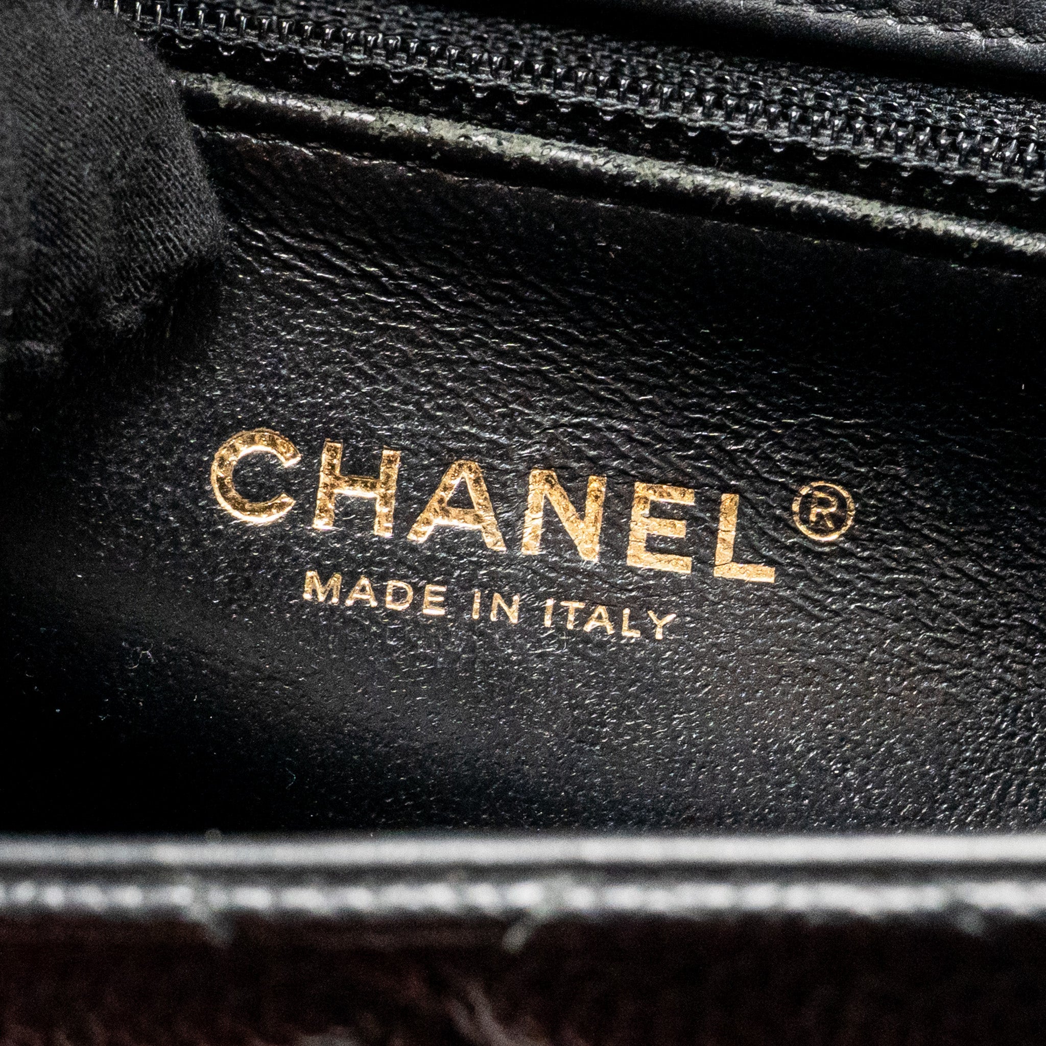 CHANEL FILIGREE FLAP BAG CAVIAR BLACK GHW