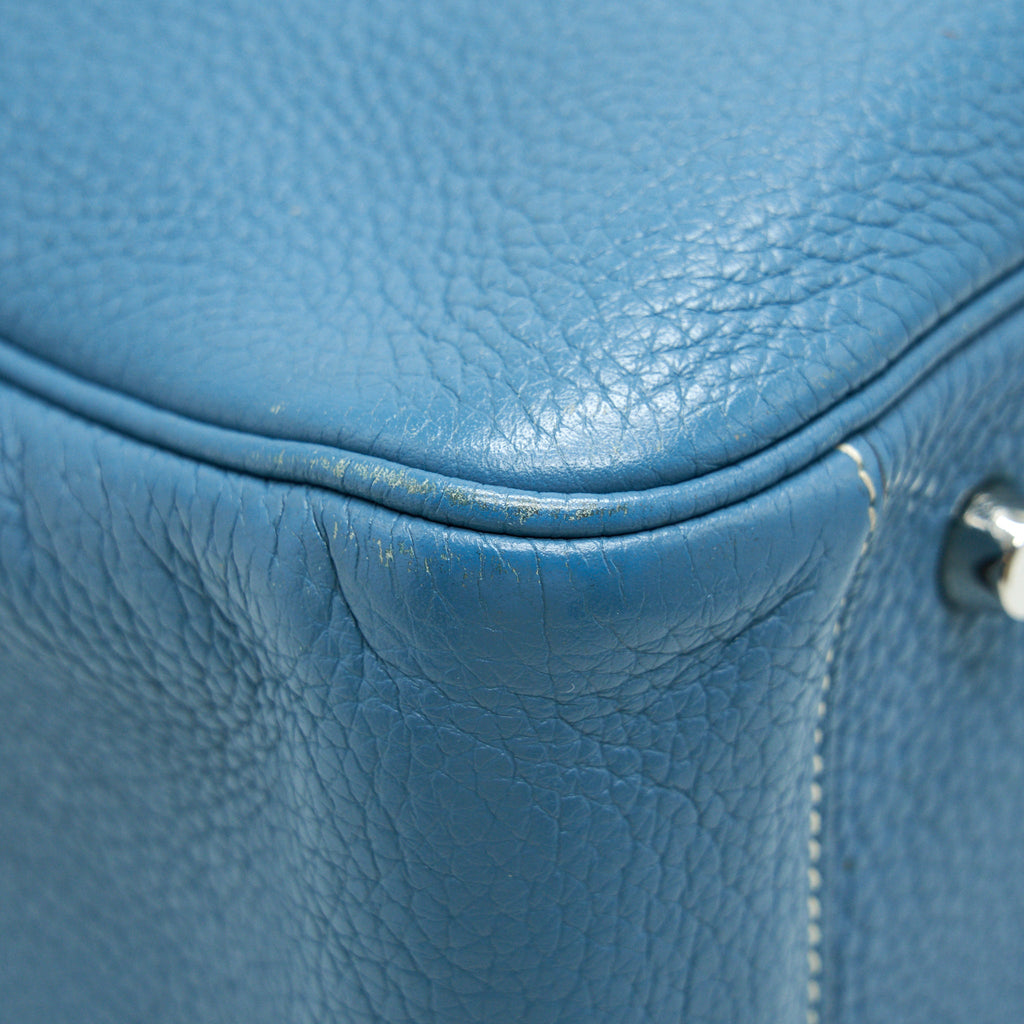 HERMES LINDY 34 BLUE JEAN SHW