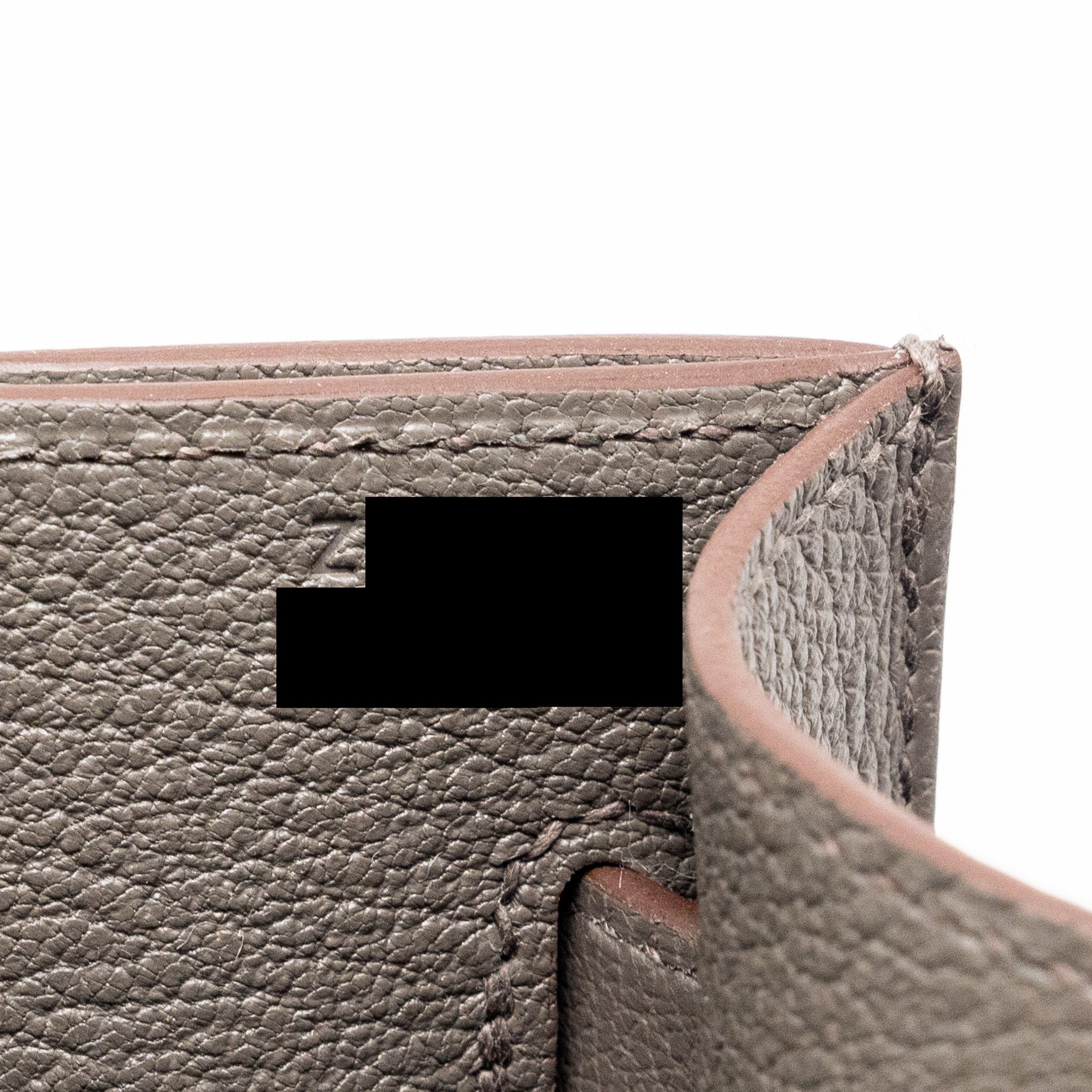 HERMES POCHETTE KELLY DEPECHES 25 EVERCOLOR 8F GRIS ETAIN SHW