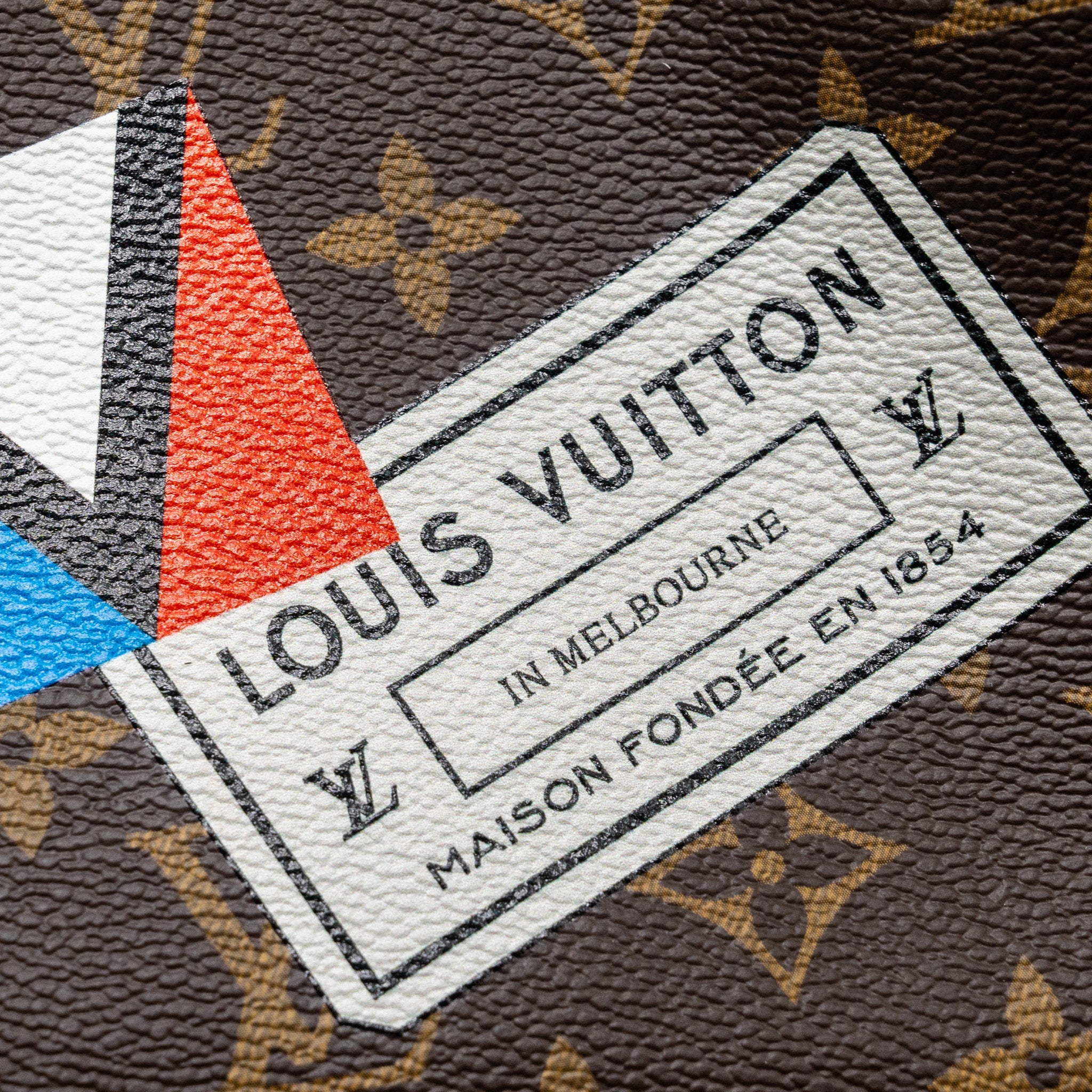 LOUIS VUITTON SPEEDY BANDOULIERE 30 MY LV WORLD TOUR MONOGRAM CANVAS GHW