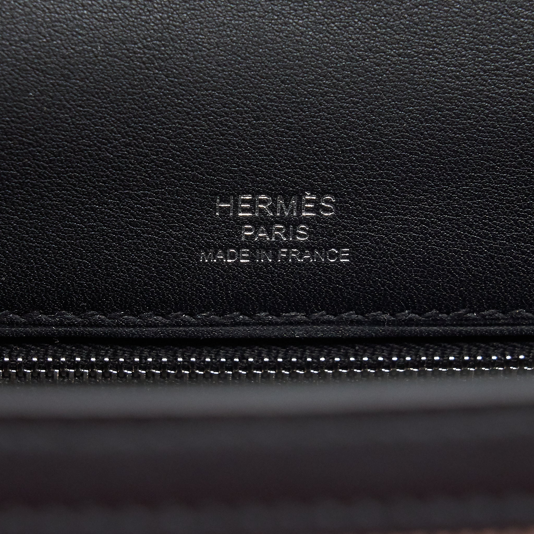 HERMES KELLY 28 TOILE H BLACK/ GREY SHW