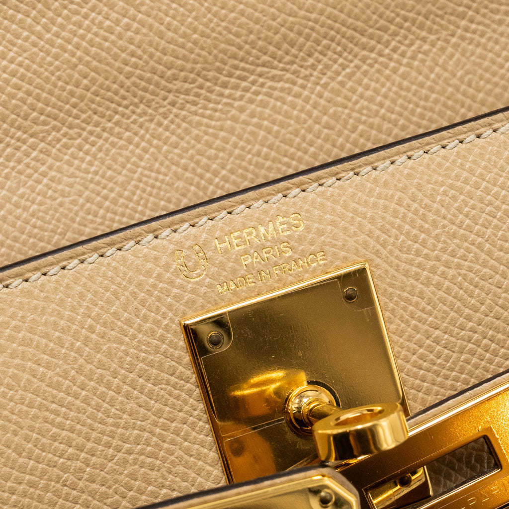 HERMES KELLY 28 SPECIAL ORDER EPSOM TRENCH/CUIVRE GHW